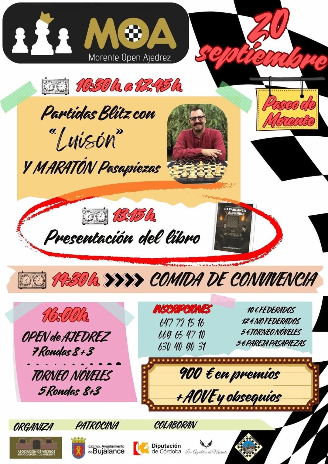 Torneo Morente Open de Ajedrez MOA 2025