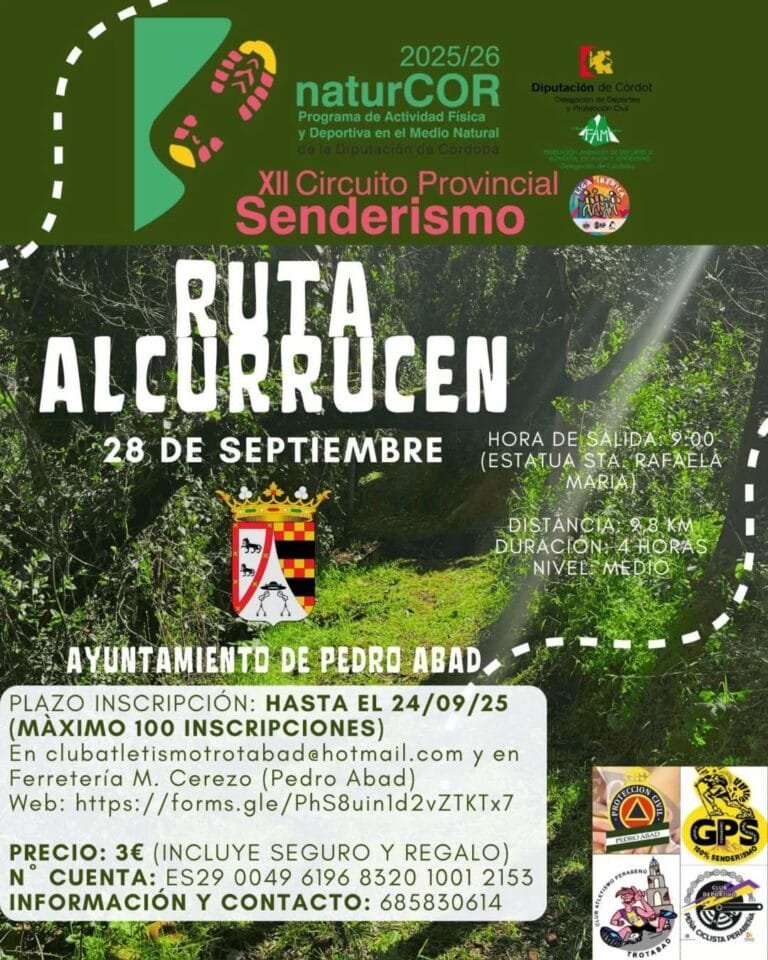 XII Circuito Provincial de Senderismo NaturCOR 2025/26