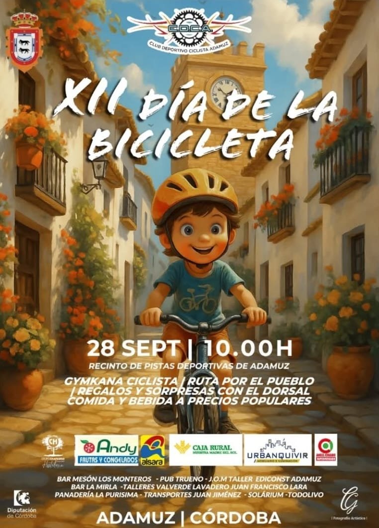 XII Día de la Bicicleta en Adamuz 2025