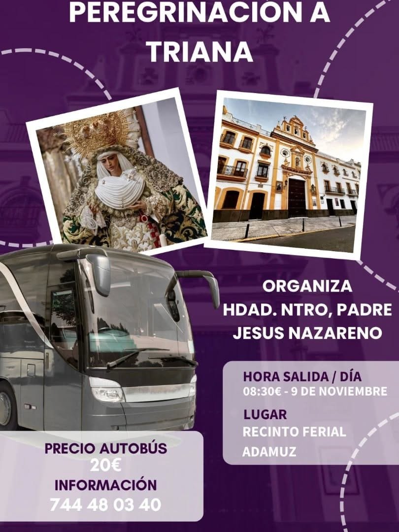 Peregrinación a Triana con Adamuz