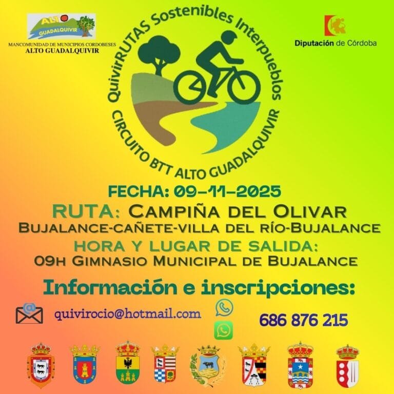 1ª Ruta QuivirRUTAS -  Circuito BTT Alto guadalquivir