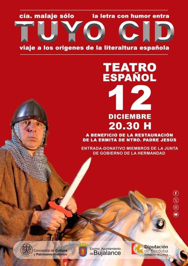El Humor del Tuyo Cid llega a Bujalance