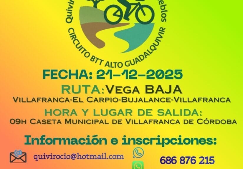 4ª Ruta QuivirRUTAS – Vega Baja