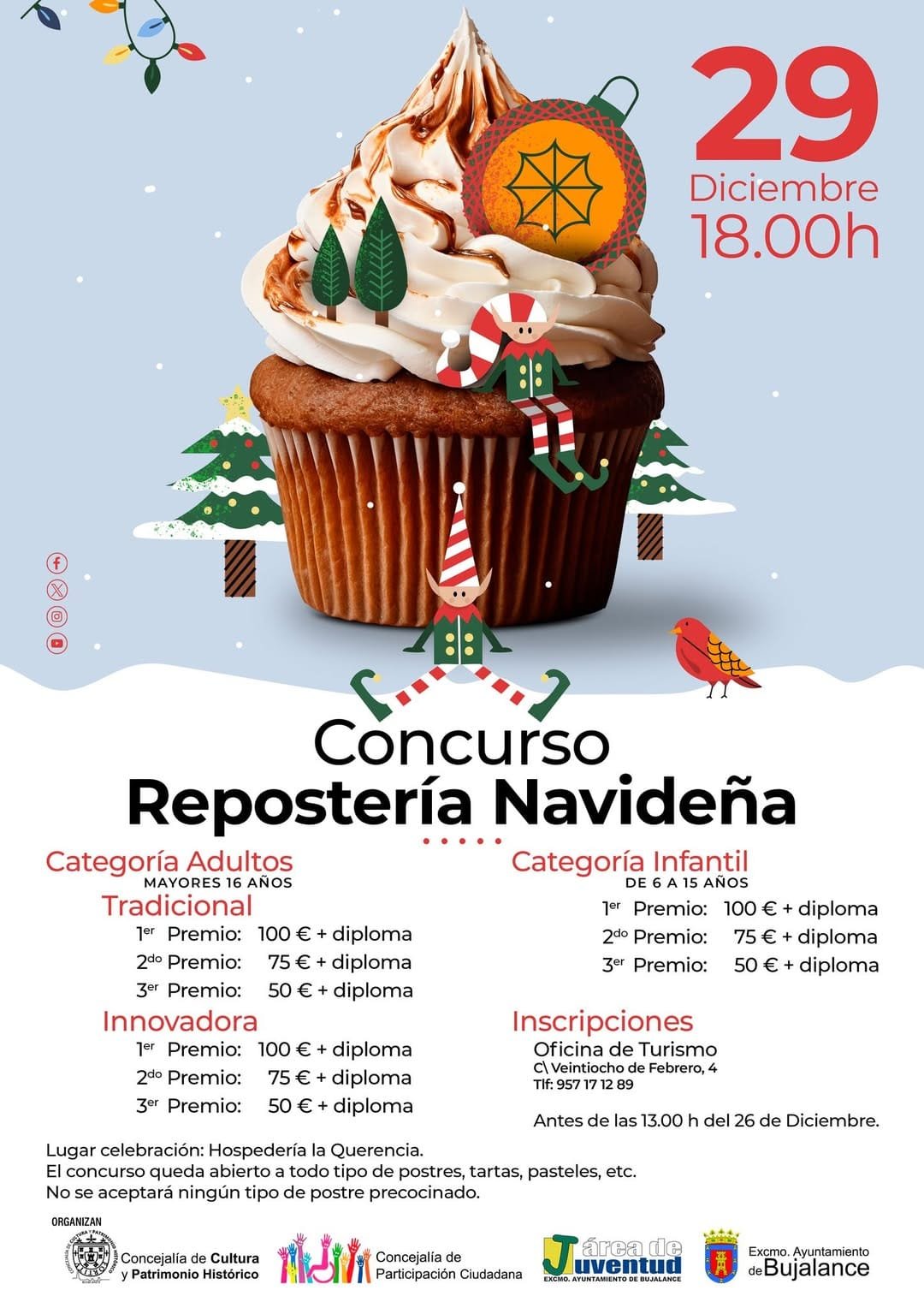 Concurso de Repostería Navideña en Bujalance