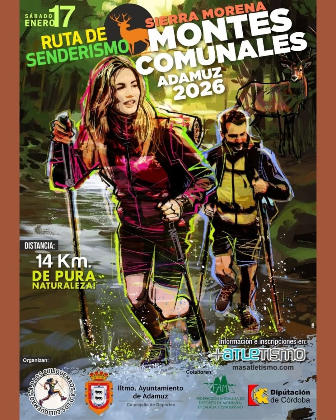 Ruta de senderismo - Montes Comunales Adamuz 2026