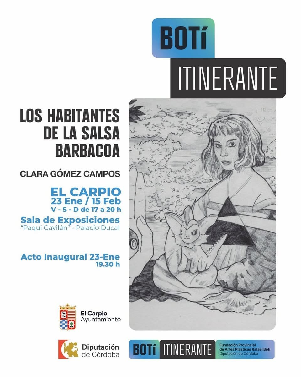 Exposición "los habitantes de la salsa barbacoa" en El Carpio