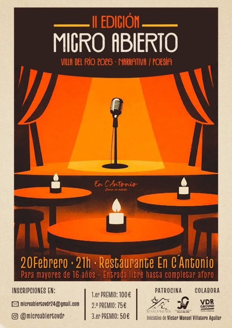 Agenda de fin de semana del 20 al 22 de febrero en Villa del Río