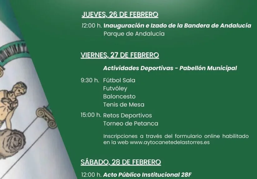 Día de Andalucía en Cañete de las Torres