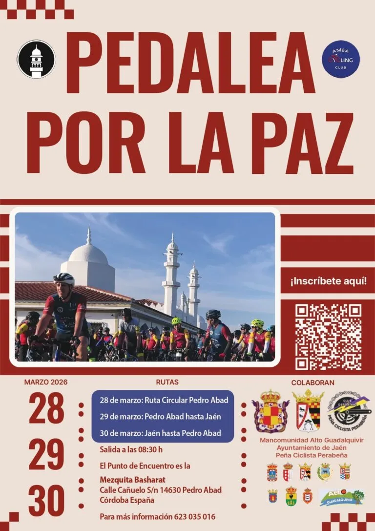 Jornadas ciclistas solidaria "Pedalea por la paz"
