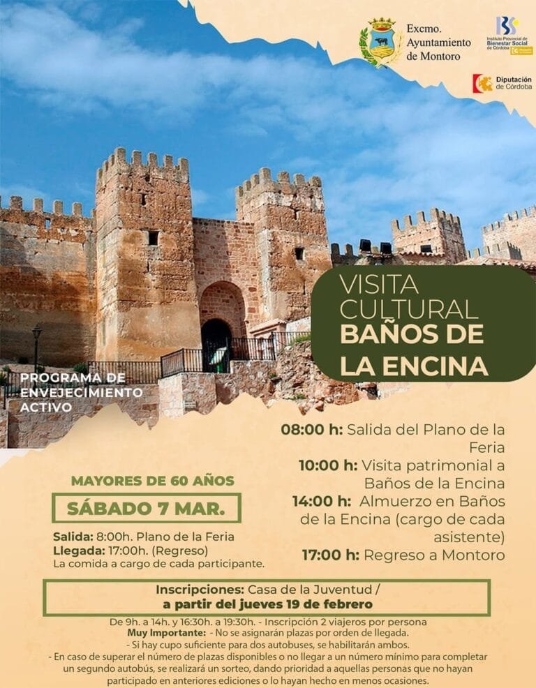 Visita cultural a Baños de la Encina con Montoro