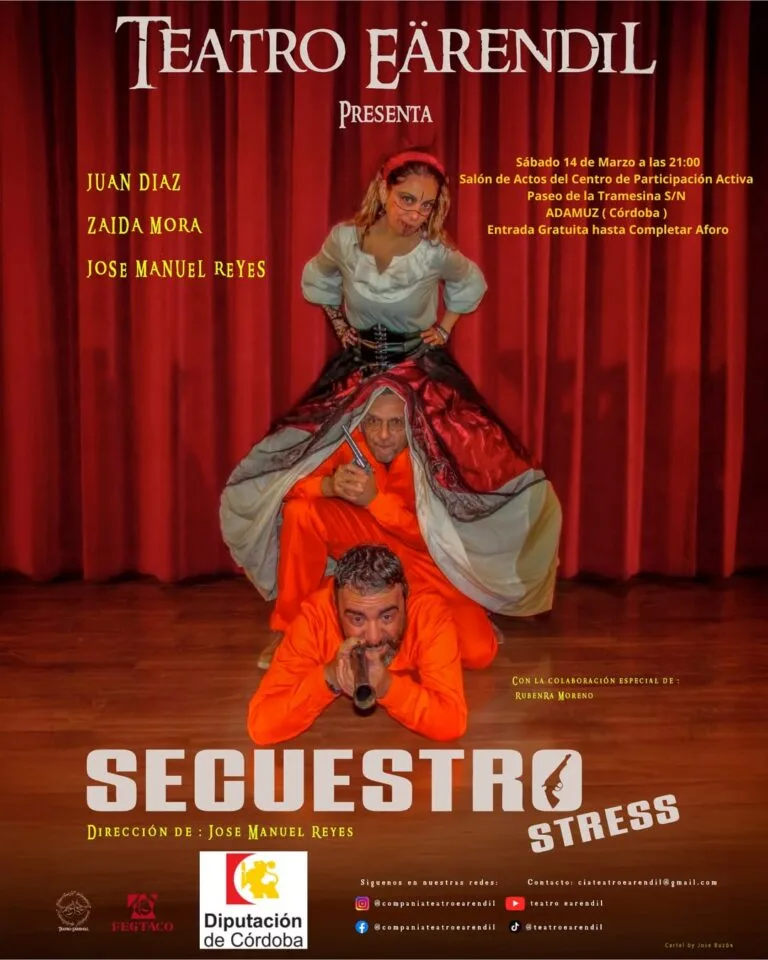 𝗧𝗘𝗔𝗧𝗥𝗢 𝗘𝗡 𝗔𝗗𝗔𝗠𝗨𝗭: “𝗦𝗘𝗖𝗨𝗘𝗦𝗧𝗥𝗢 𝗦𝗧𝗥𝗘𝗦𝗦”