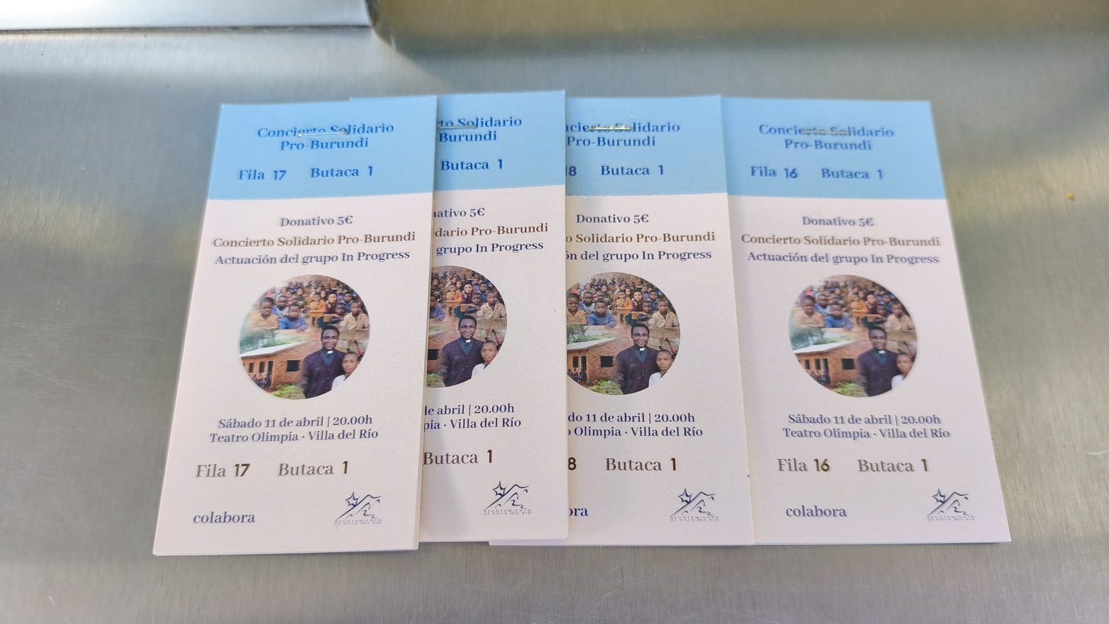 Concierto solidario Pro-Burundi en Villa del Río