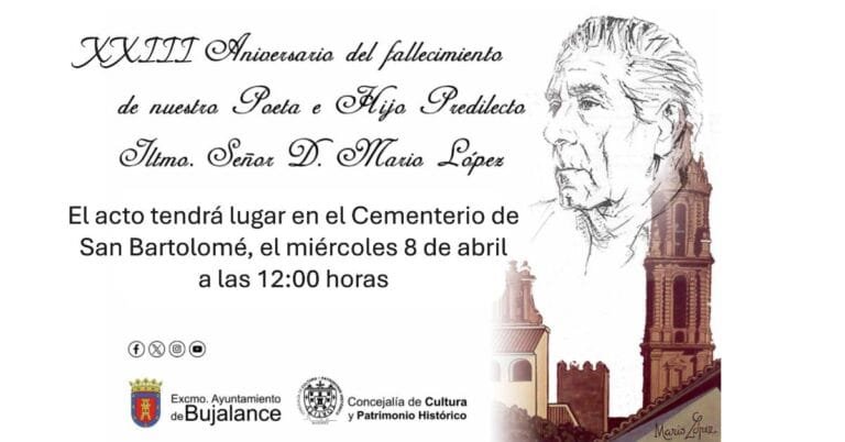 Homenaje a D. Mario López XXIII Aniversario de su Fallecimiento