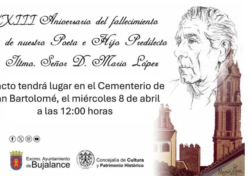 Homenaje a D. Mario López XXIII Aniversario de su Fallecimiento