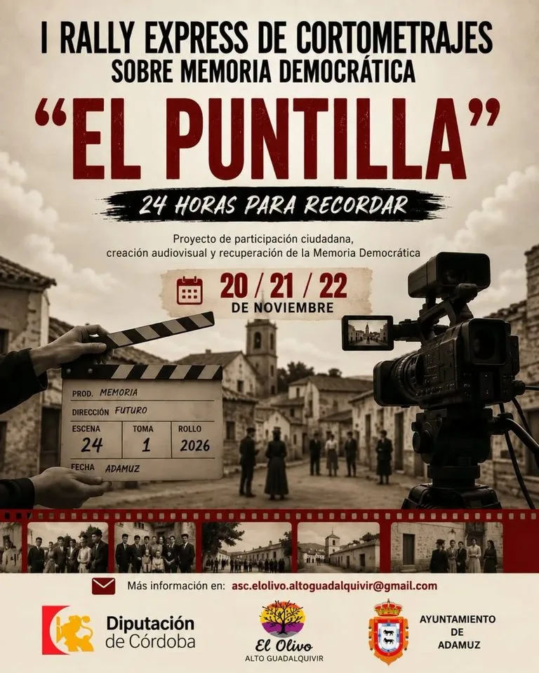 I Rally express de cortometrajes en Adamuz