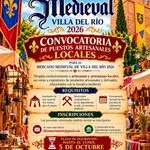 Mercado medieval en Villa del Río