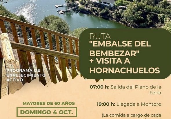Ruta del Embalse del Bembézar con el Programa Envejecimiento Activo