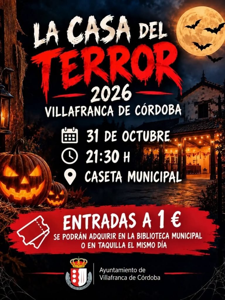 La casa del terror en Villafranca de Córdoba 2026
