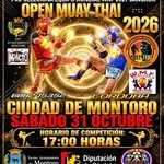 Open Muay Thai 2026 en Montoro