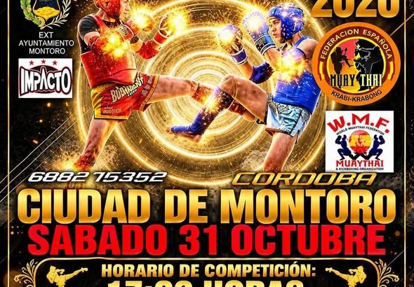 Open Muay Thai 2026 en Montoro