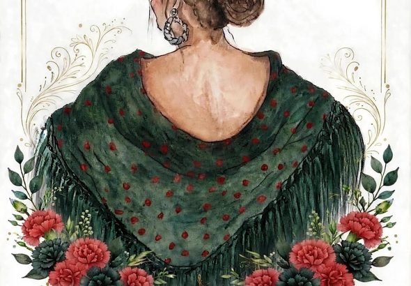 Taller de diseño de trajes de flamenca en Villa del Río