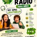 Taller de radio infantil en Bujalance